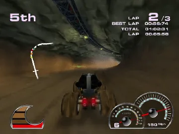 Drome Racers screen shot game playing